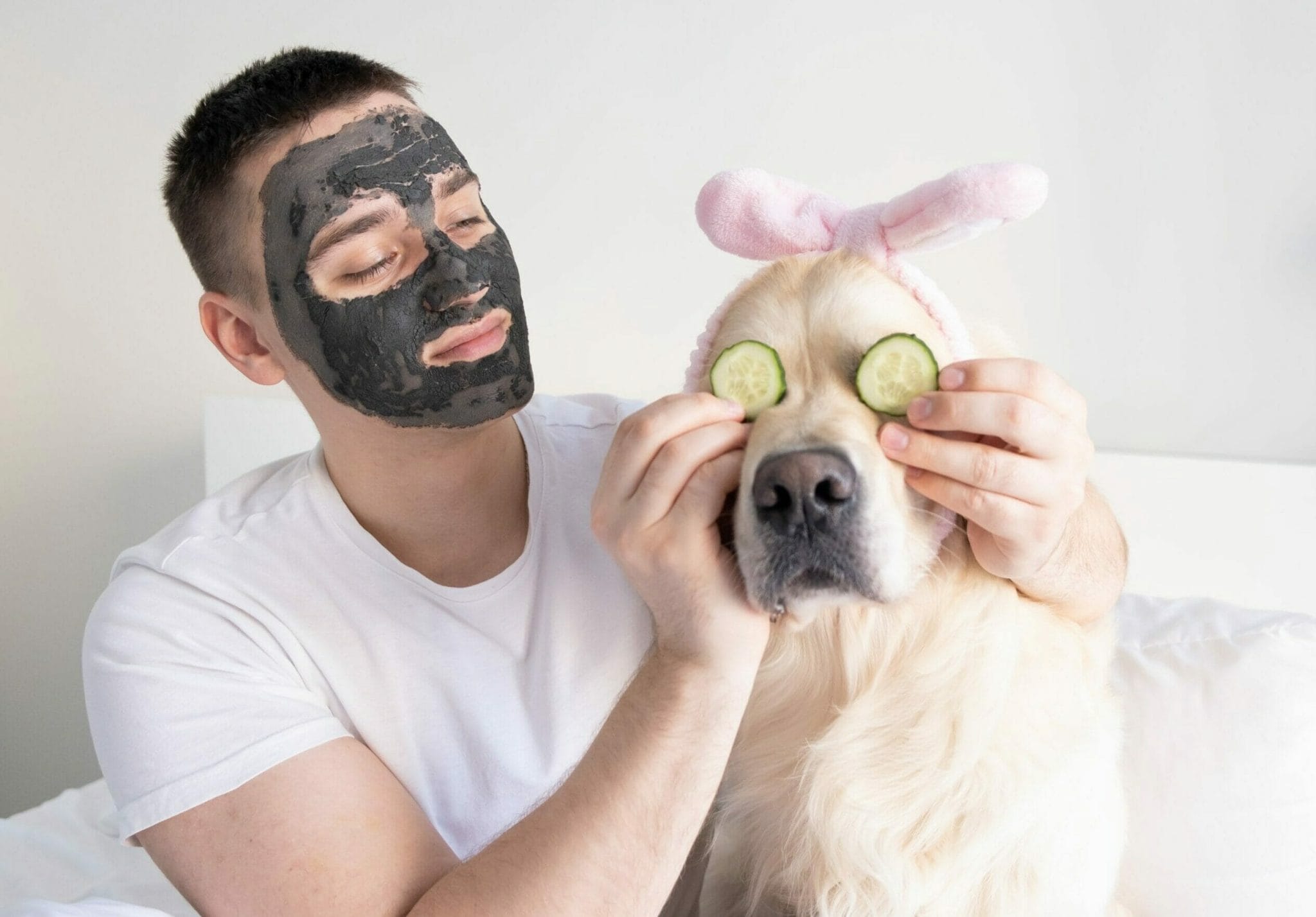 What is a blueberry facial for dogs?