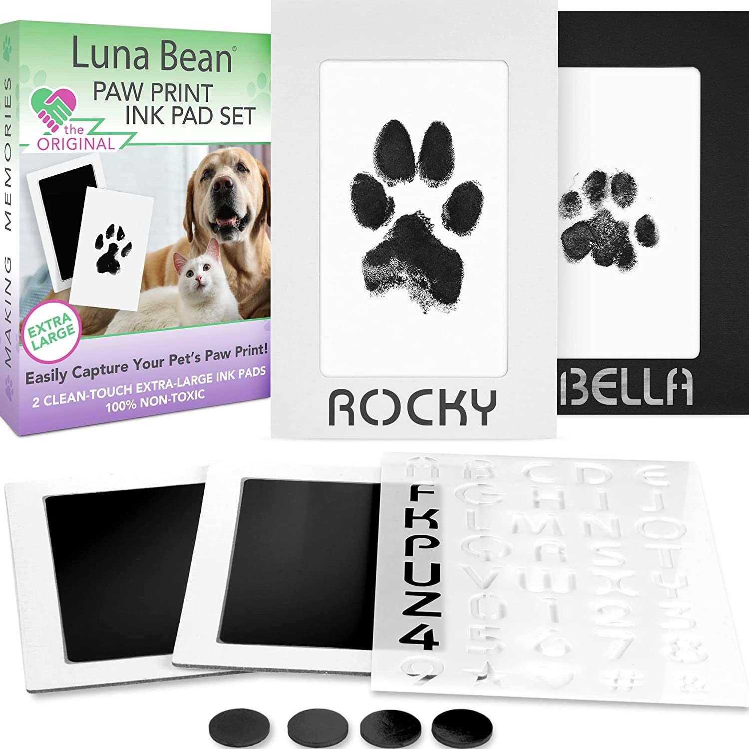 Non toxic ink pad for outlet dogs