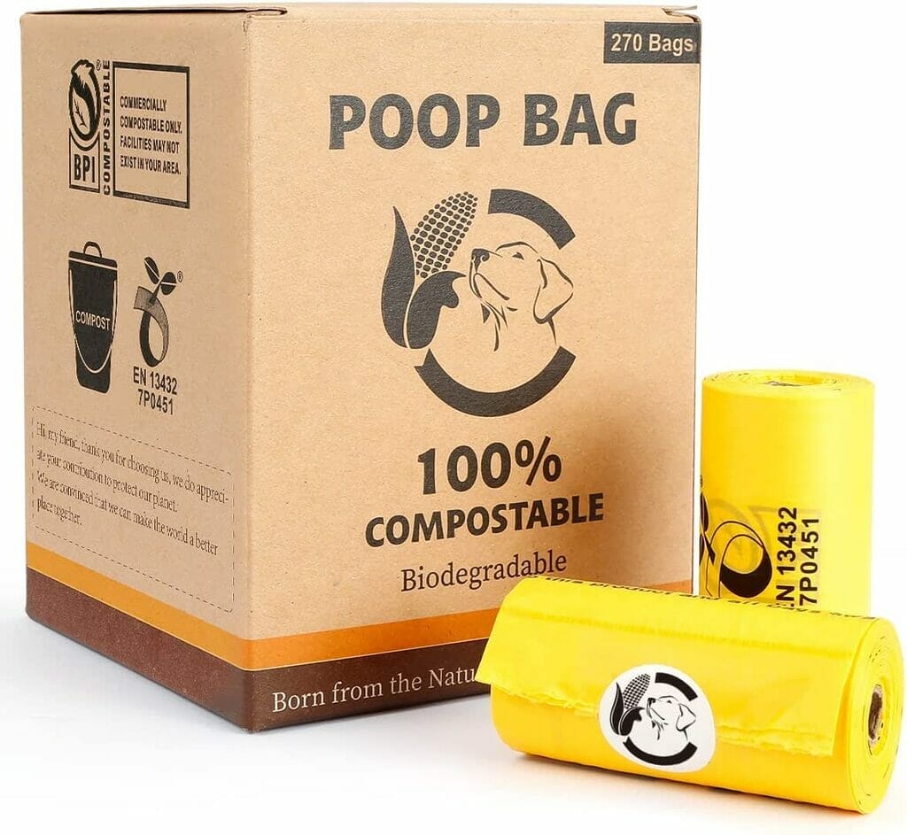Best Biodegradable Poop Bags: Codirom Certified Compostable Dog Poop Bags