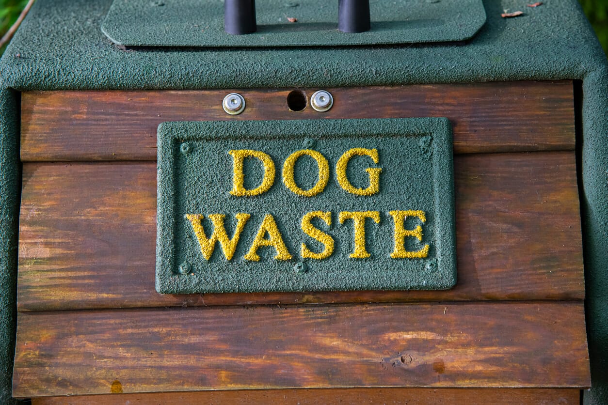 Dog Poop Trash Can Accessories and Tools