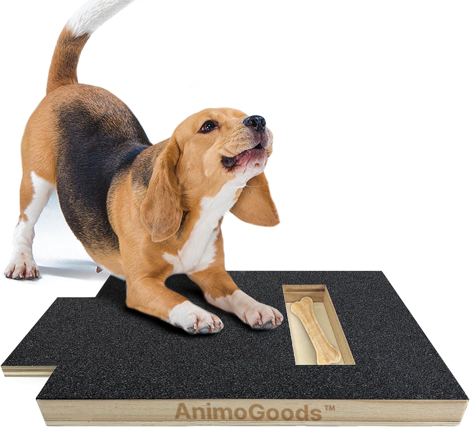 AnimoGoods™ Dog Nail Scratch Board With Treat Box