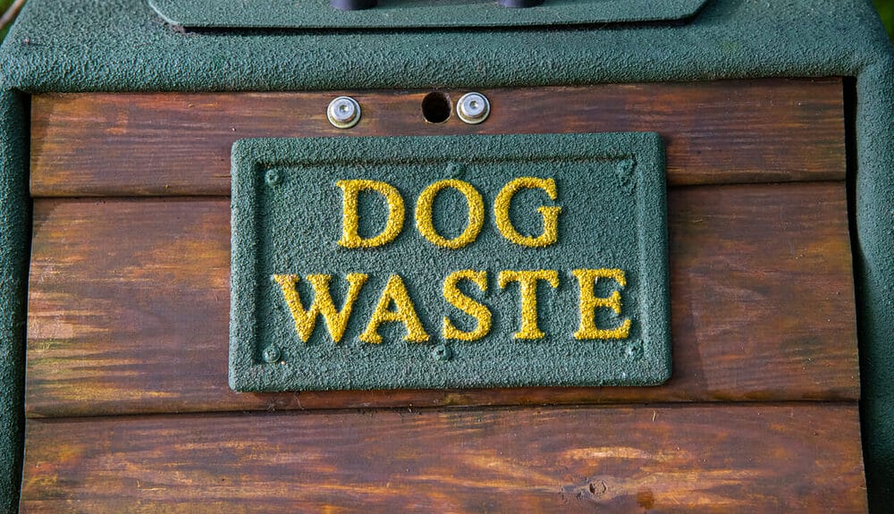 Dog Poop Trash Can Accessories and Tools